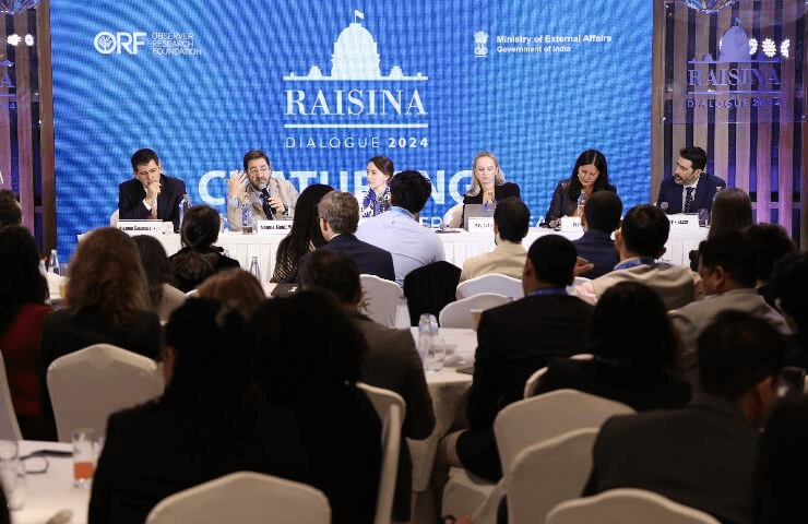 IE School of Politics, Economics and Global Affairs participates in the Raisina Dialogue 2024 and launches the Raisina-IE Global Student Challenge