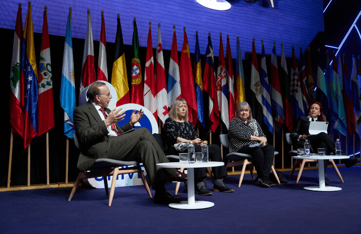 Josep Borrell visited IE University to join a discussion on the new world order at the launch of a new phase of the school 