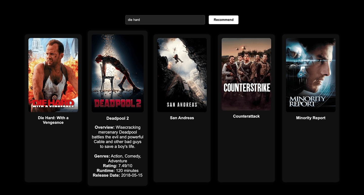 Movie Recommender
