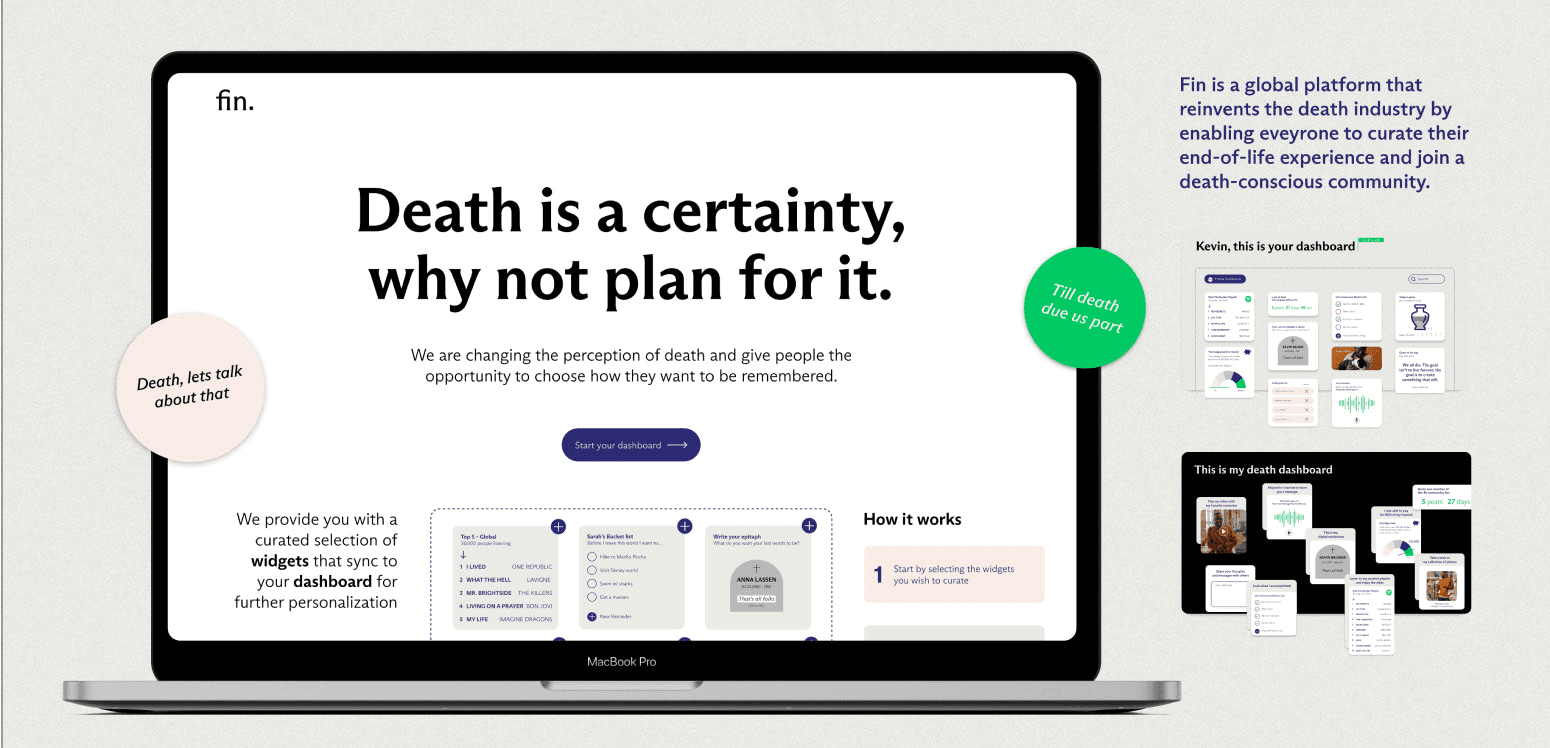 Reinventing death: Fin | IE School of Architecture and Design