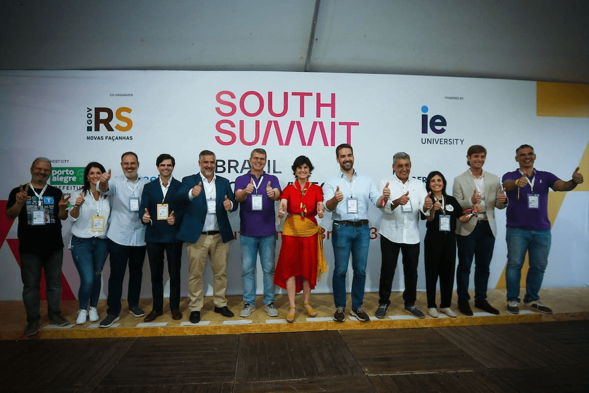 IE members at South Summit Brazil 2023