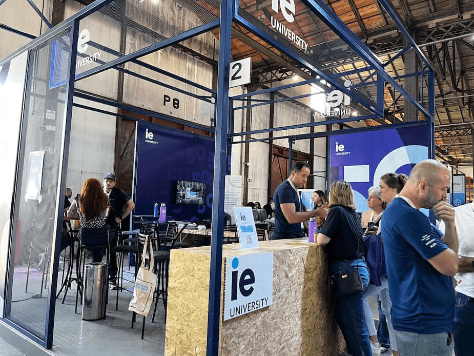 IE Stand at South Summit Brazil 2023
