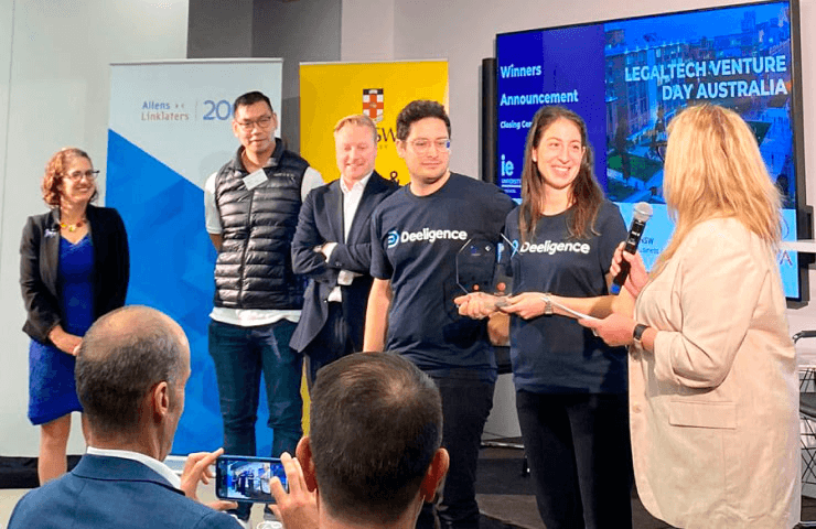 Startup Deeligence wins big at the fifth annual Global LegalTech Venture Days