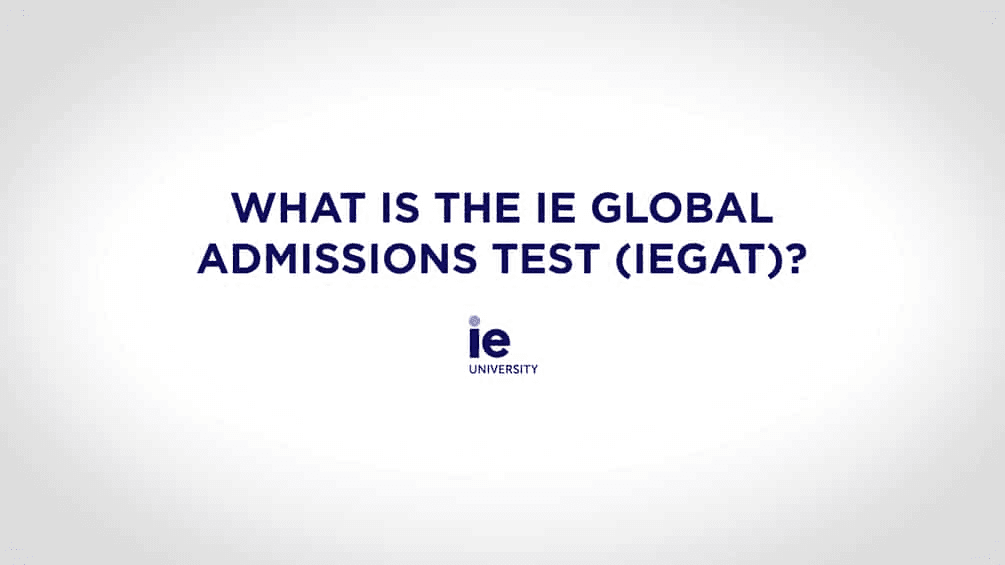IE Global Admissions Test (ieGAT)